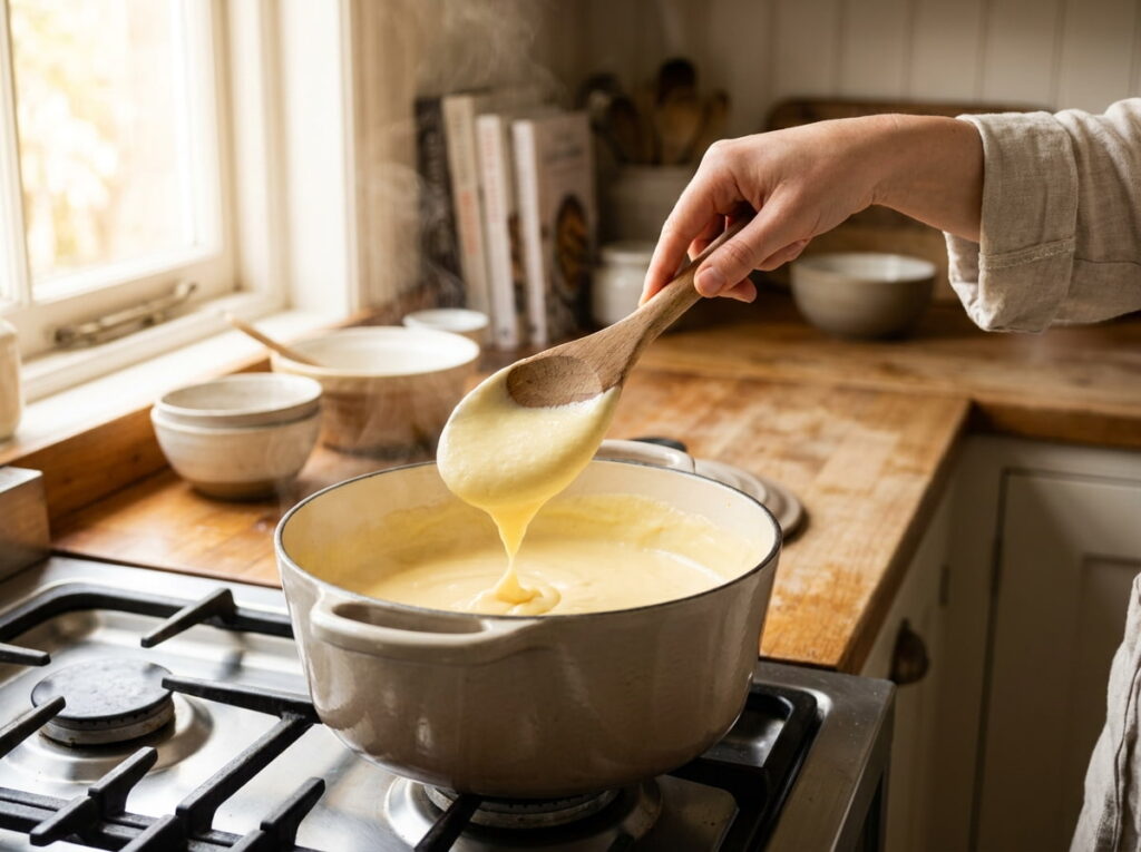 Know the Exact Moment the Custard Is Done