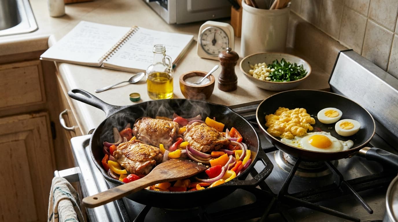 How to Start Cooking Dinner When You’ve Never Really Cooked Before